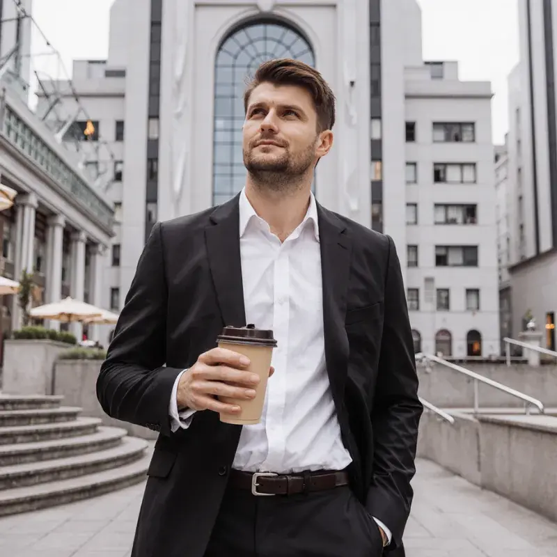 Hombres exigentes que buscan la excelencia.
